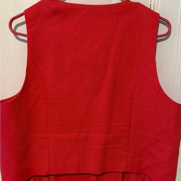 Old Navy Vibrant Red Vest - Picture 4 of 4